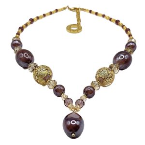 Diadema Ametista 45 cm nyaklánc