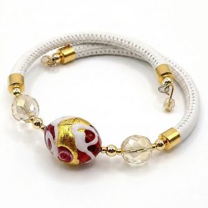 Fleurs Rosa karkötő